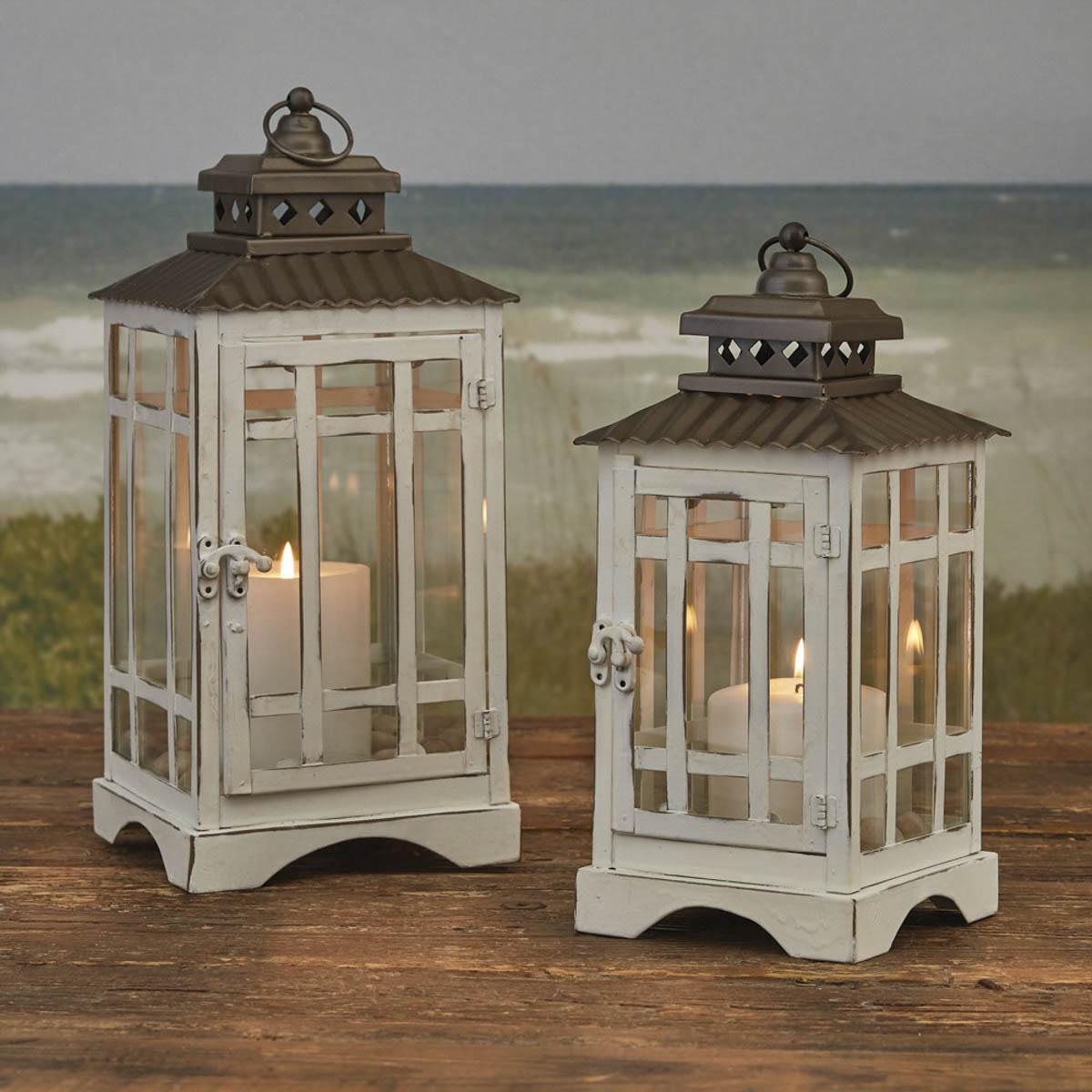 White Lantern - Large | Park Designs